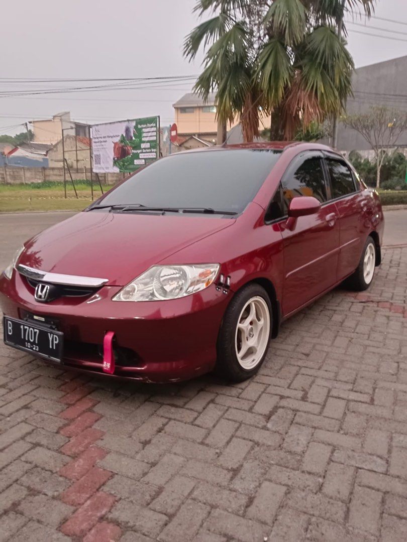 Dijual Honda City 2004 IDSI merah metalic, Mobil & Motor, Mobil untuk