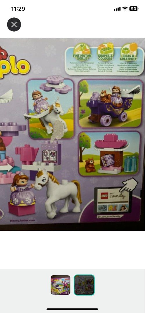 Disney Sophia the First LEGO set Hobbies Toys Toys Games on Carousell