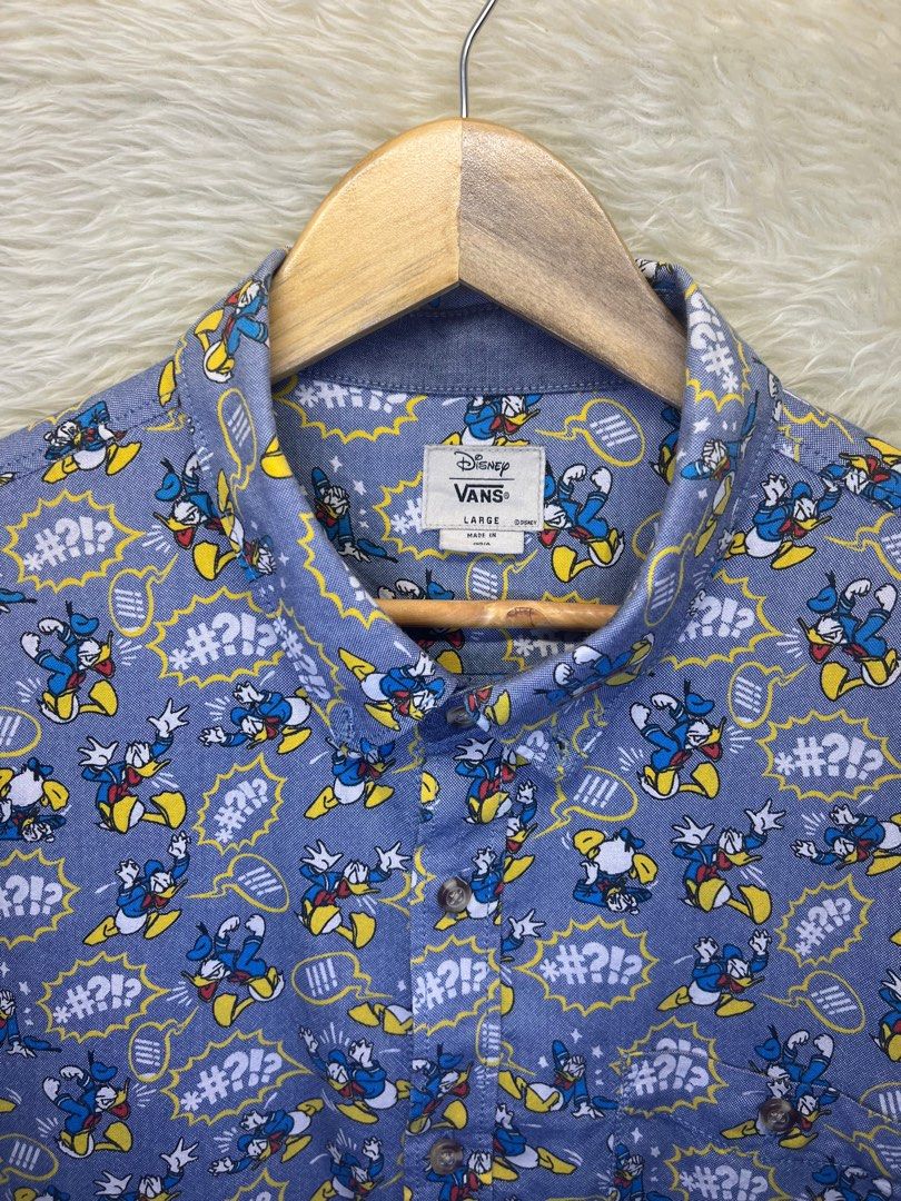 Disney vans donald duck shirt clearance