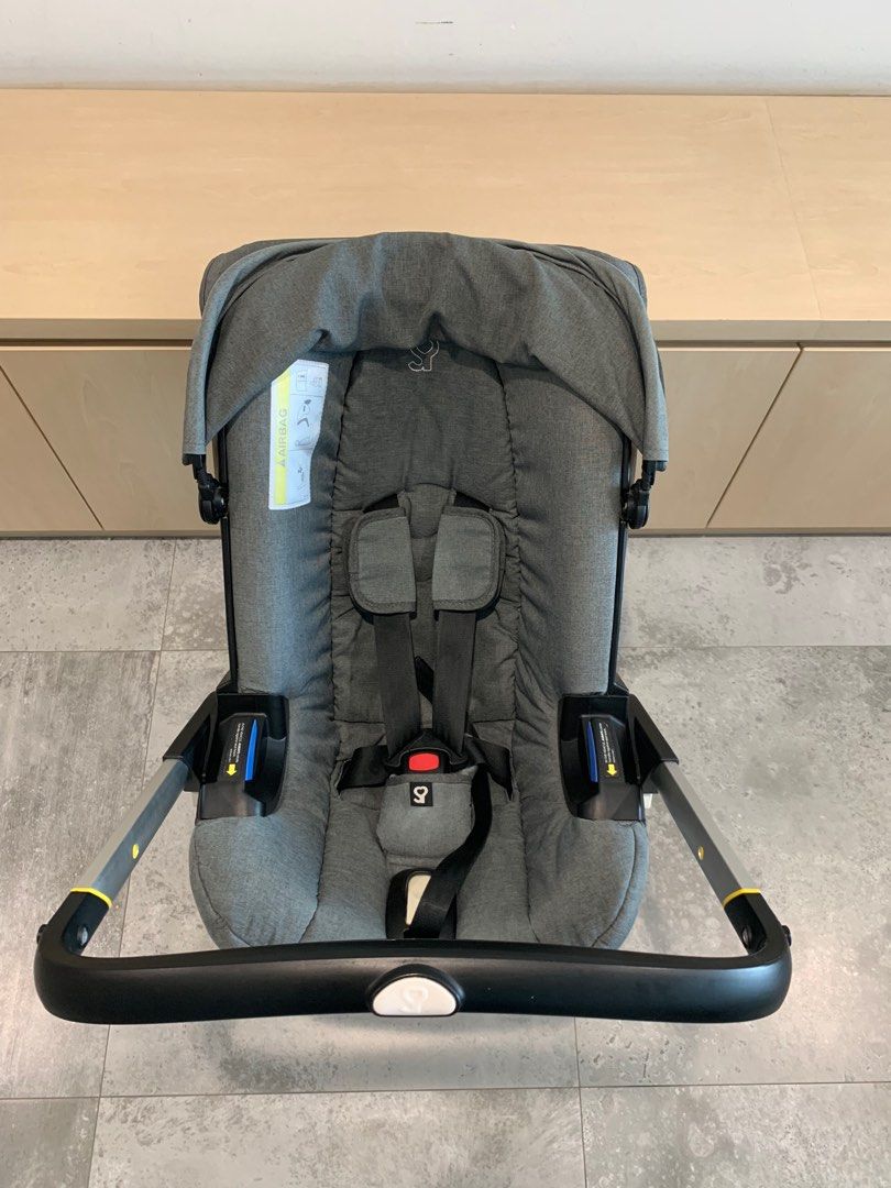 doona The Next Generation Car Seat Stroller Storm Grey Comes