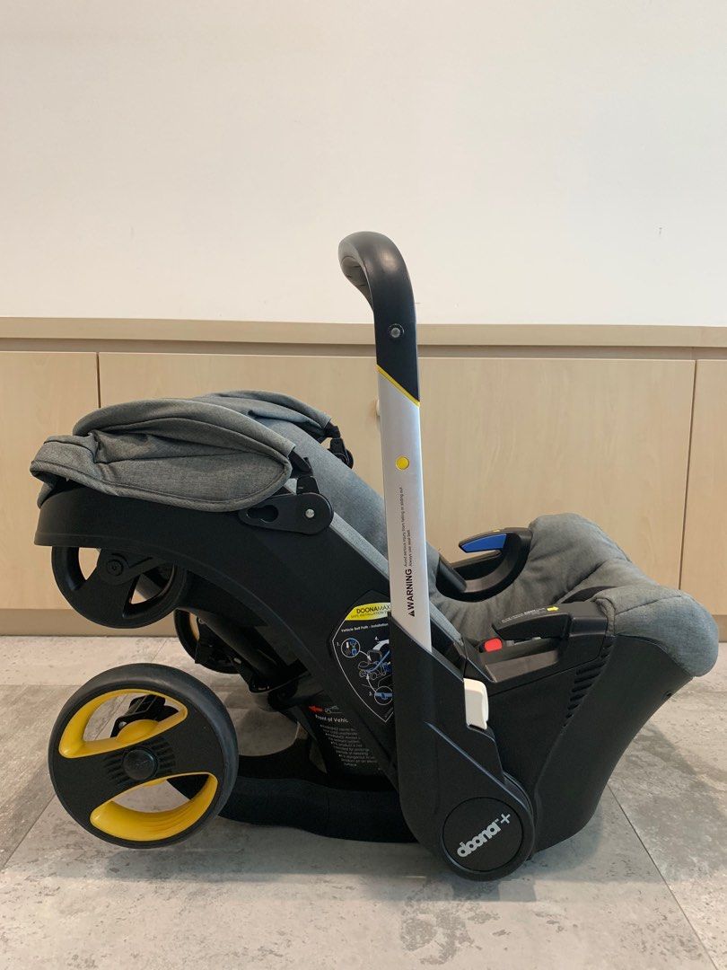 doona + The Next Generation Car Seat Stroller (Storm Grey) Comes with