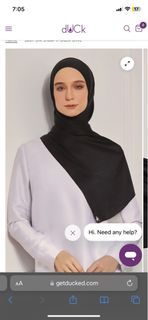 Duckscarves black shawl