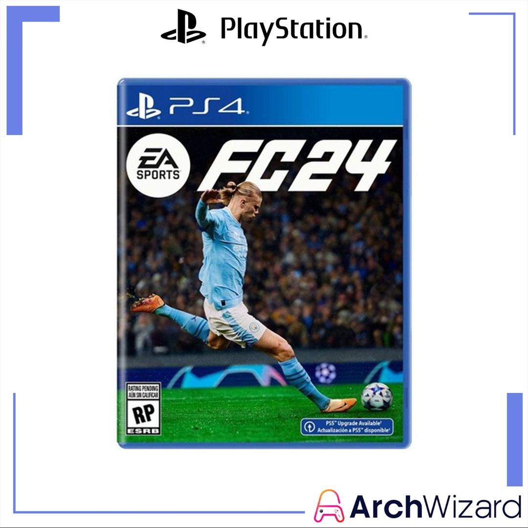 EA Sports FC24 FC 足盟大賽 24 - EA Sport FC 24 (The Next Fifa 24) PS4 🍭  Playstation 4 Game - ArchWizard, Video Gaming, Video Games, PlayStation on  Carousell