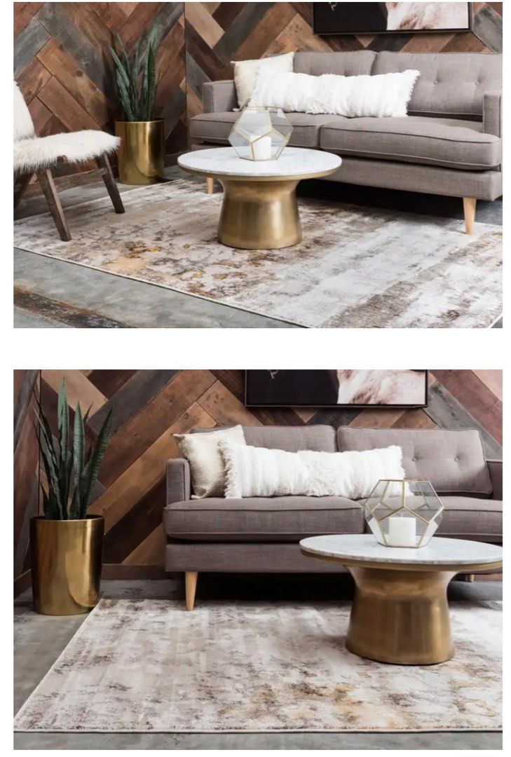 Egypt Made Rug in Neutral Colour, Furniture & Home Living, Home Decor