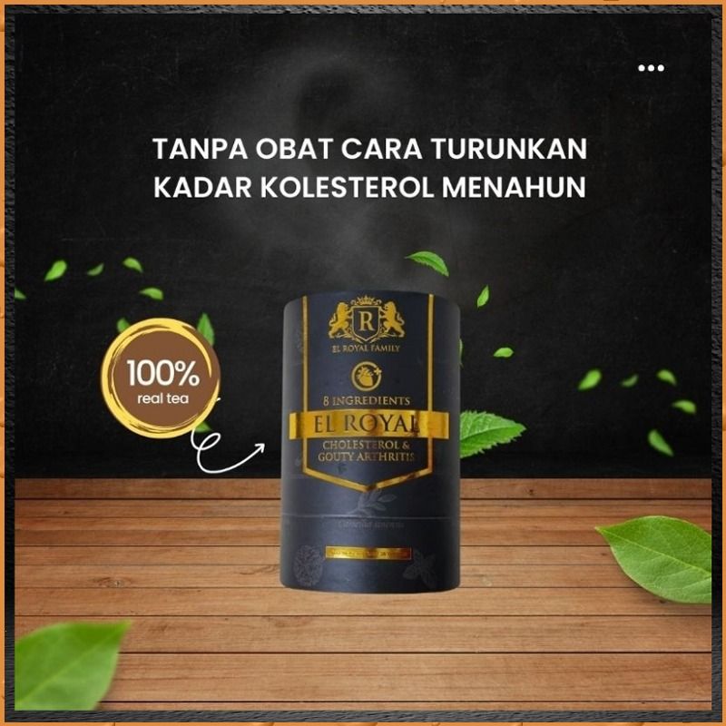 El Royal Cholesterol & Gouty Arthritis Teh Kolesterol dan Asam urat