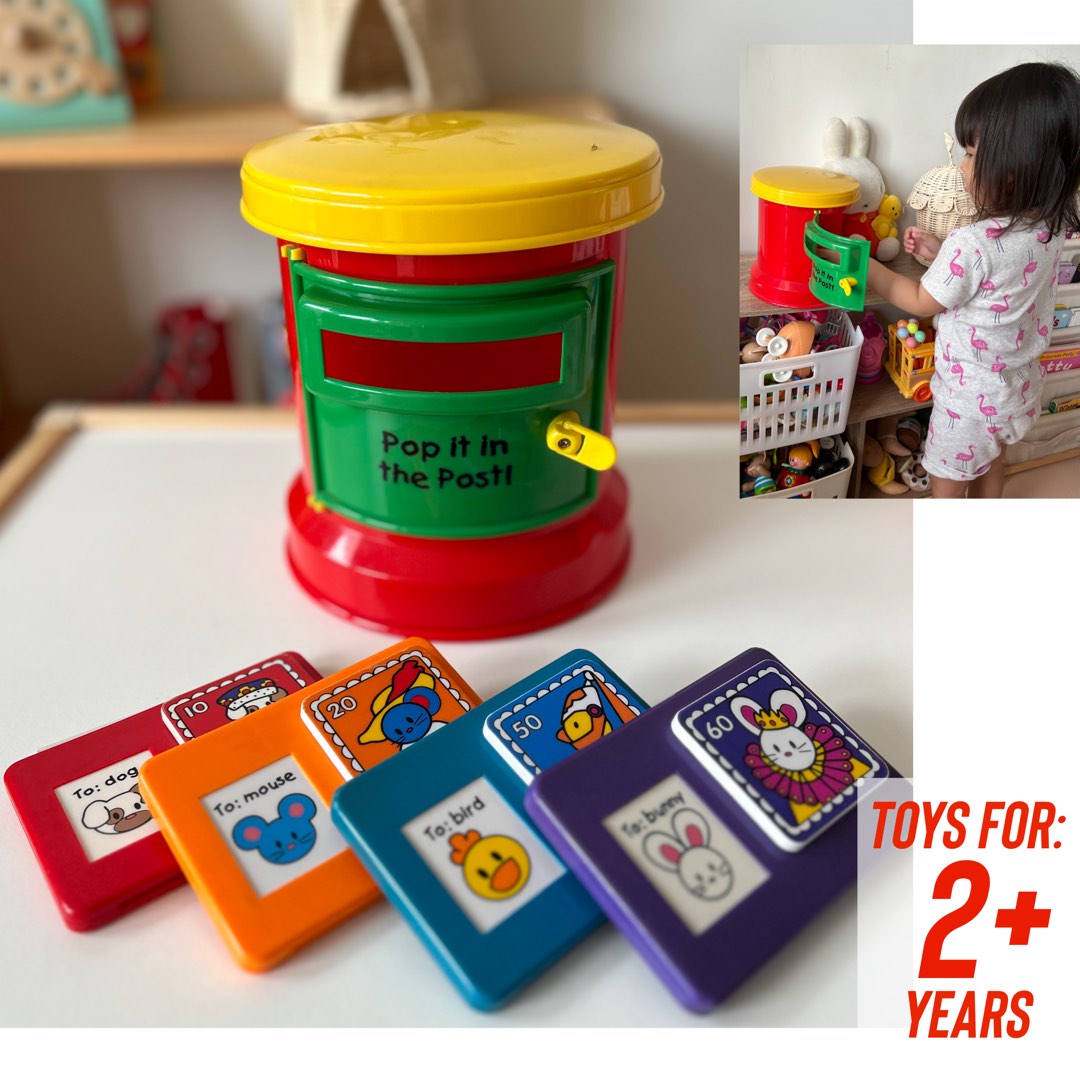 Elc wooden post box clearance