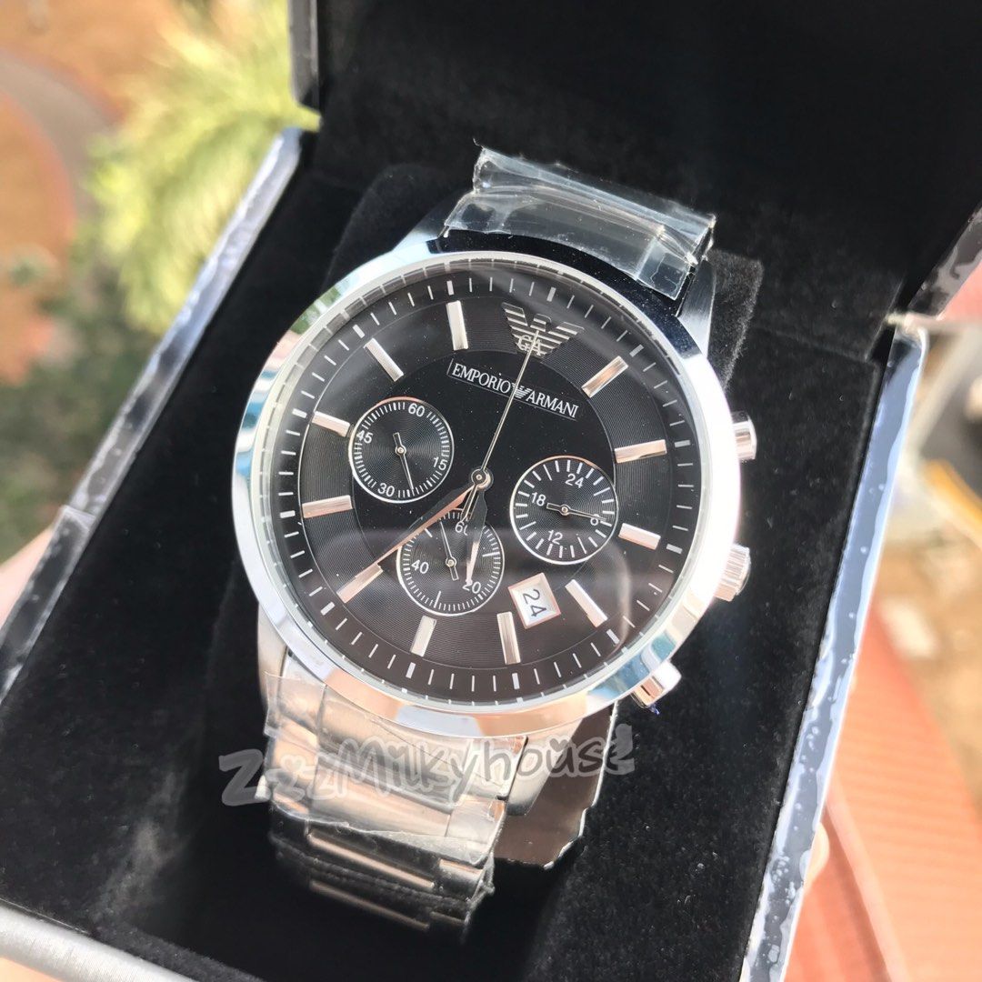 Emporio Armani classic analog men s Watch quartz chronograph