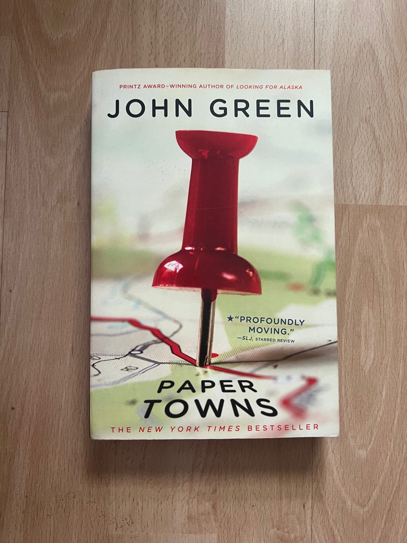 English Book Paper Towns by John Green SeeHere, Hobbies & Toys