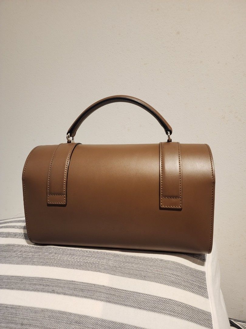 Moynat Leather Cabotin Crossbody Bag - Brown Handle Bags, Handbags