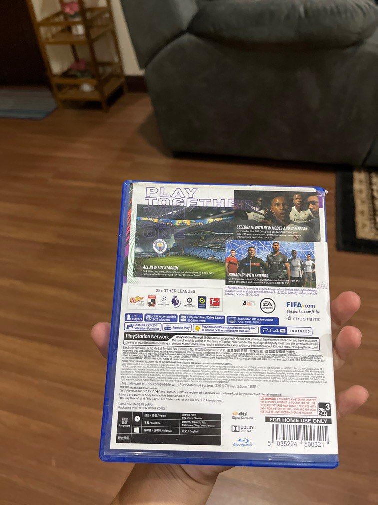 FIFA 21 PS4 Video Gaming Video Games PlayStation on Carousell
