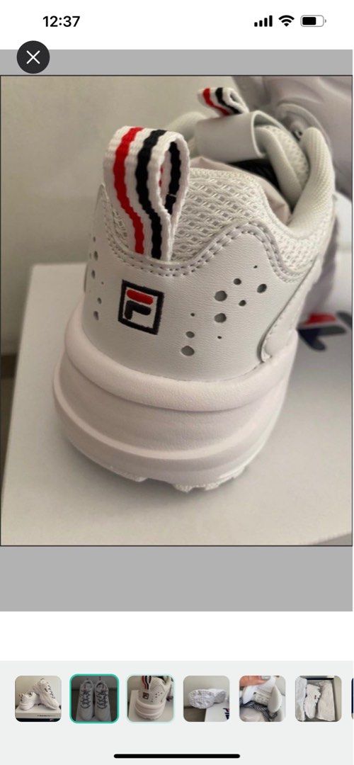 Fila retro running shoes top