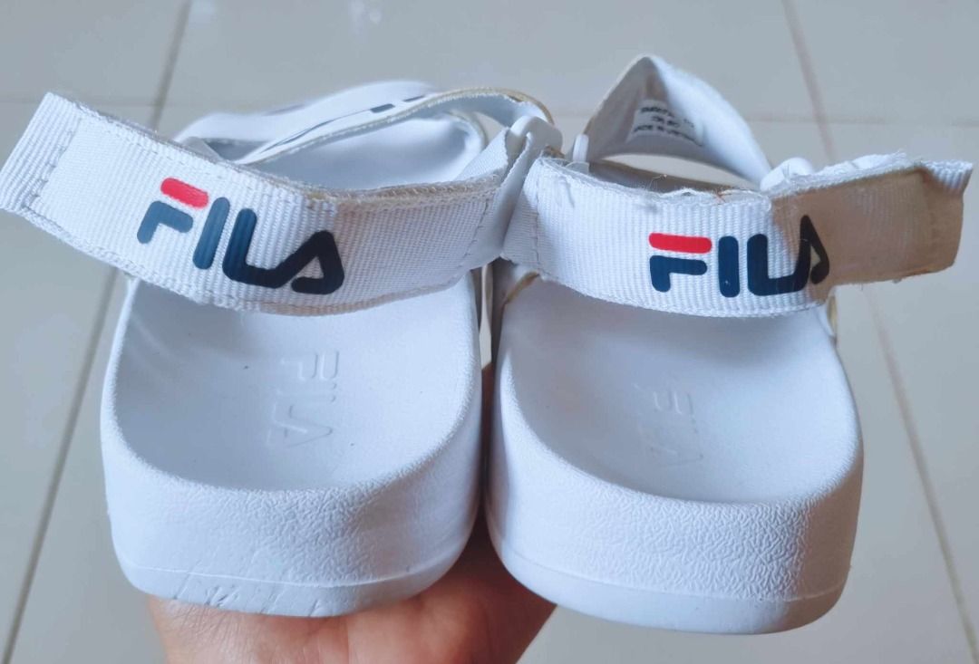 Fila sandals womens blue clearance