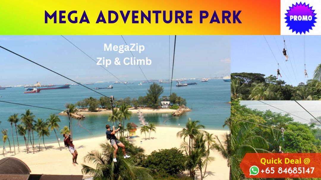 Fly Mega Adventure Park MegaZip MegaClimb Double Zip, Tickets