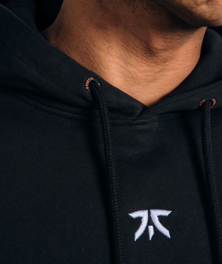 Fnatic black and top orange triple hoodie