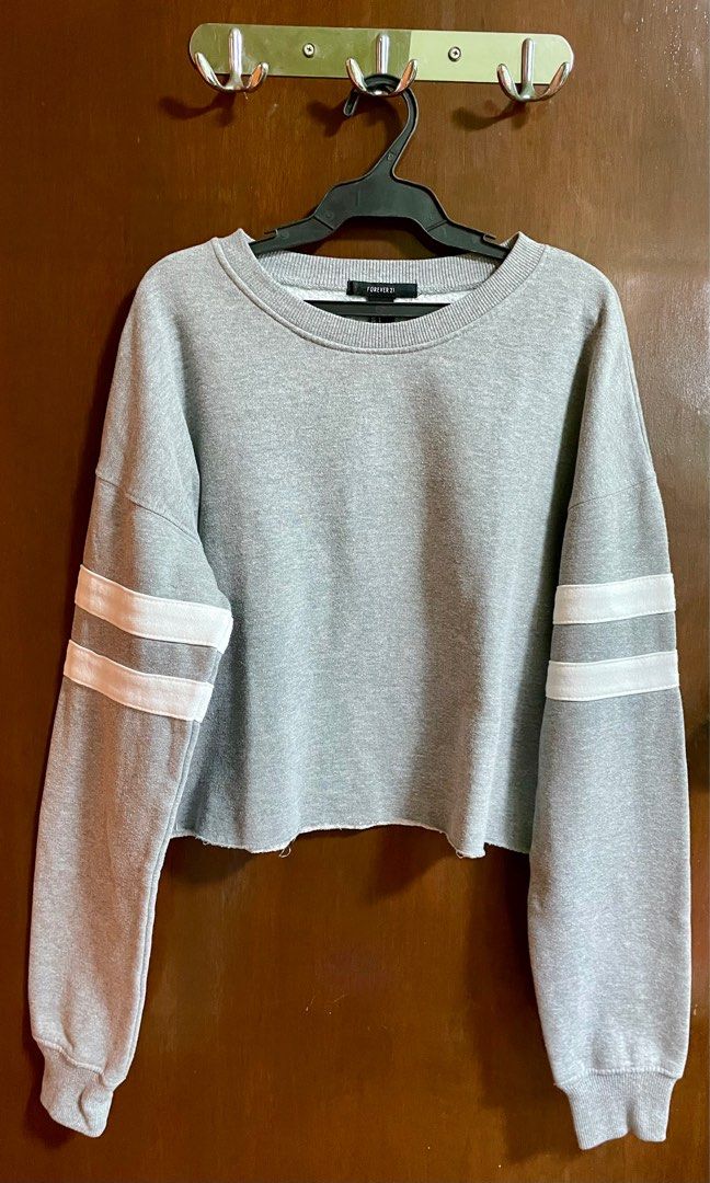 Gray sweater forever online 21