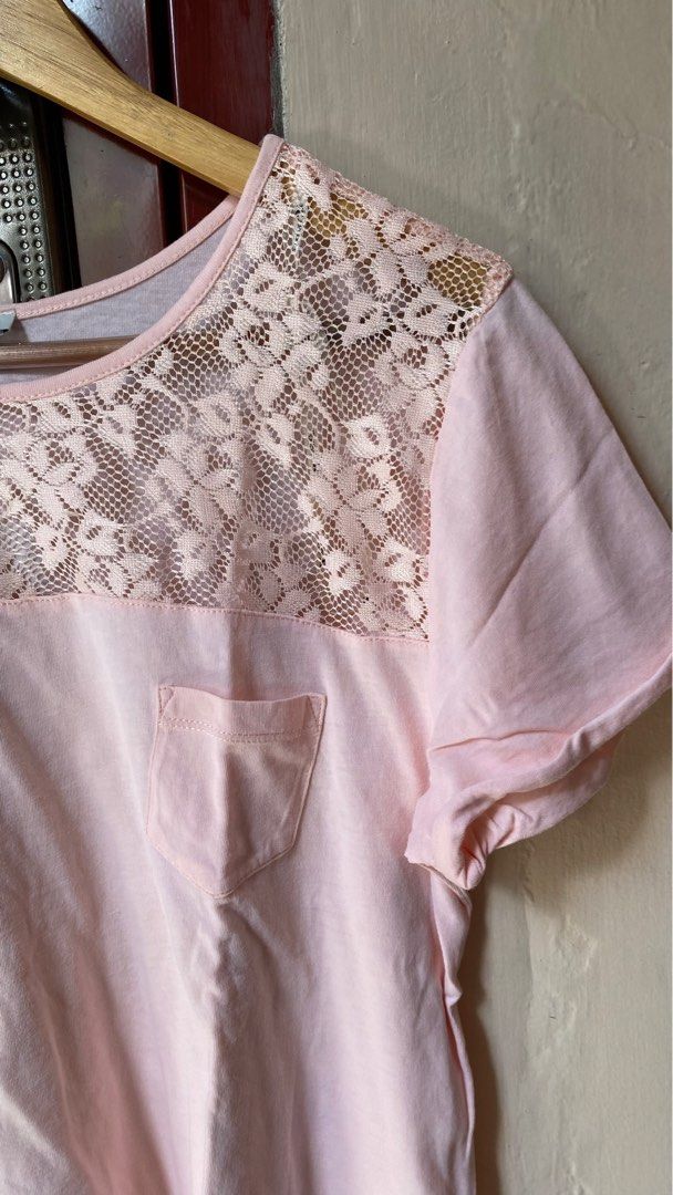 Forever 21 Light Pink Blouse Women s Fashion Tops Blouses on Carousell