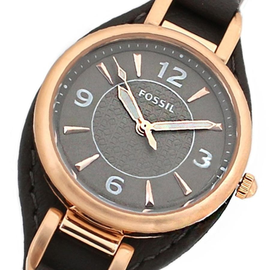 Chocolate fossil watch women's hot sale
