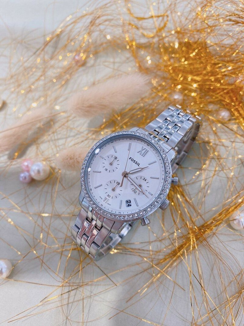 Fossil ES5217 Neutra Chronograph Stainless Steel Analog Date
