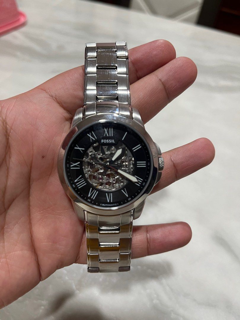 FOSSIL Grant Automatic Stainless Steel Watch