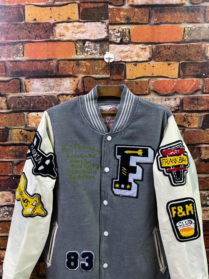 Varsity jacket best sale franklin marshall