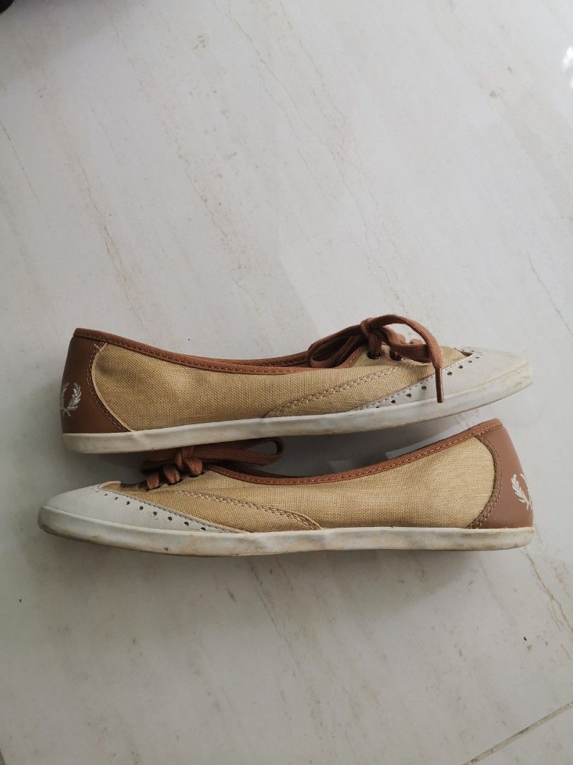 fred perry loafers womens