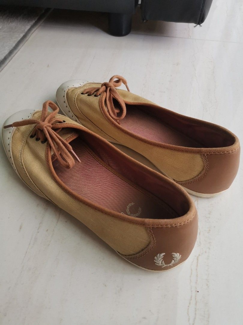 fred perry loafers womens