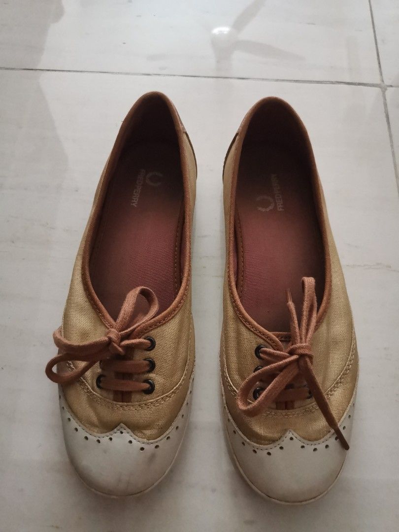 fred perry loafers womens