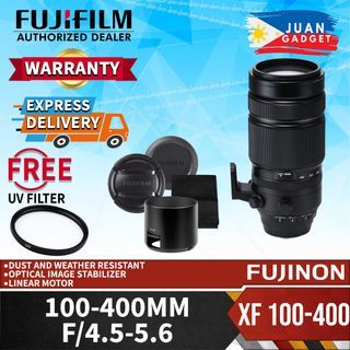 Fujifilm Fujinon XF 100-400mm f/4.5-5.6 R LM OIS WR X-Mount Mirrorless Camera Lens  | JG Superstore