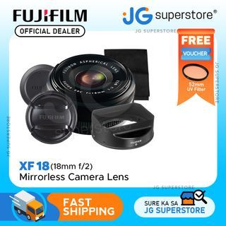 Fujifilm Fujinon XF 18mm f/2 R X-Mount Mirrorless Camera Lens  | JG Superstore