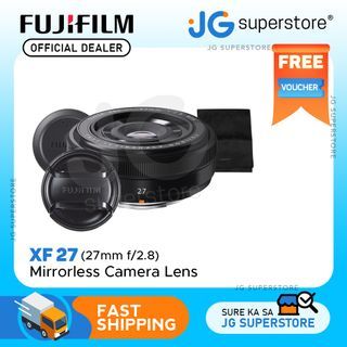 Fujifilm Fujinon XF 27mm f/2.8 X-Mount Mirrorless Camera Lens (Black) | JG Superstore