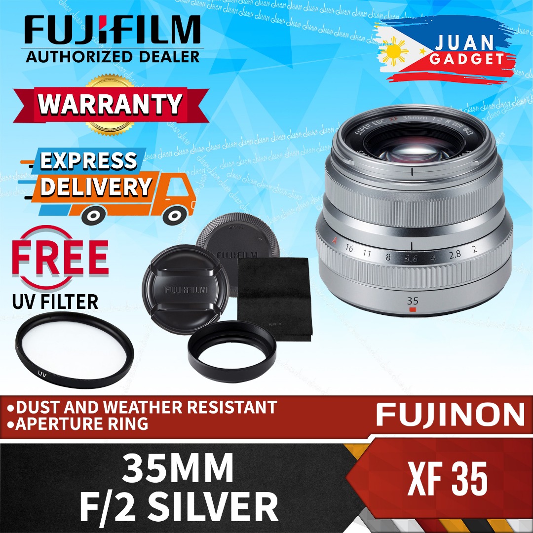 Paraluce Quadrato In Metallo JJC Per Fujifilm XF 35mm F2 E 23mm F2 R WR, Colore Argento