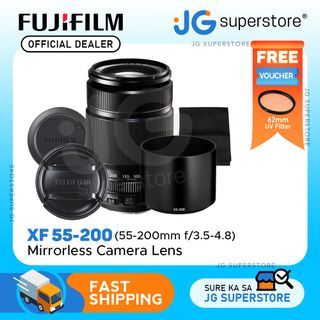Fujifilm Fujinon XF 55-200mm f/3.5-4.8 R LM OIS X-Mount Mirrorless Camera Lens  | JG Superstore