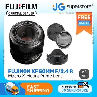 Fujifilm Fujinon XF 60mm f/2.4 R Macro X-Mount Mirrorless Camera Lens  | JG Superstore