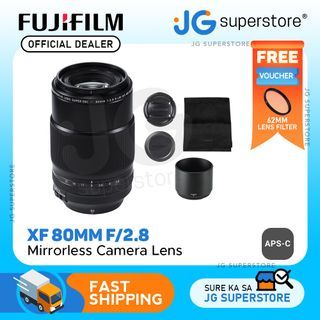 Fujifilm Fujinon XF 80mm f/2.8 R LM OIS WR Macro X-Mount Mirrorless Camera Lens  | JG Superstore