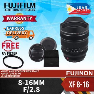 Fujifilm Fujinon XF 8-16mm f/2.8 R LM WR X-Mount Mirrorless Camera Lens  | JG Superstore