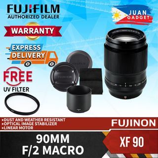 Fujifilm Fujinon XF 90mm f/2 R LM WR X-Mount Mirrorless Camera Lens  | JG Superstore