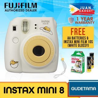 Fujifilm Instax Mini 8 Gudetama Instant Camera | JG Superstore