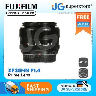 Fujifilm XF 35mm f/1.4 R Autofocus Prime Lens With EBC Coating APS-C for Fujifilm X Mount Mirrorless Cameras | JG Superstore