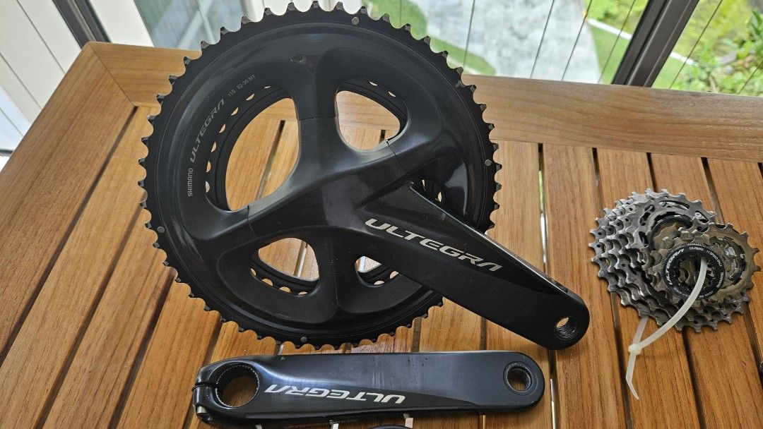 Full Shimano Ultegra R8000 mechanical groupset, Sports Equipment