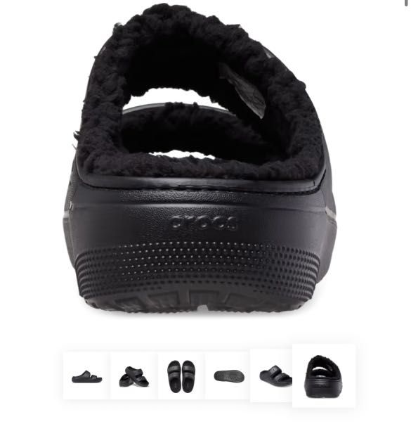 Fuzzy hotsell womens crocs