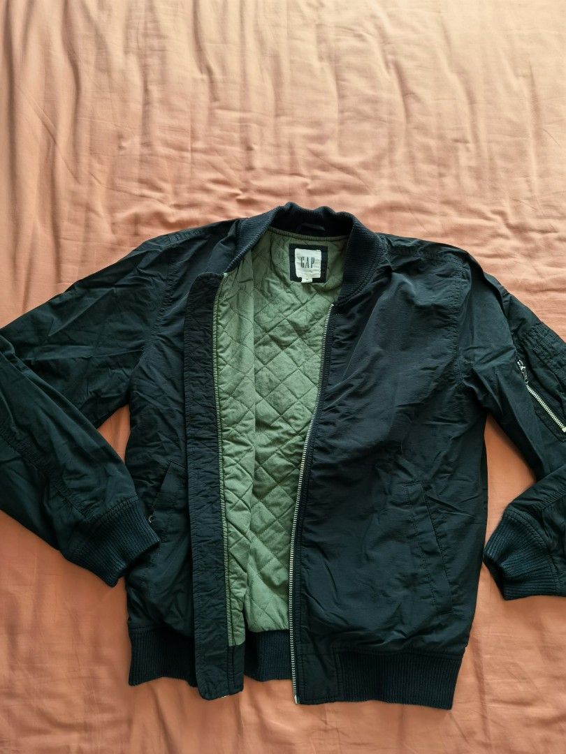 GAP Men Bomber Jacket Men s Fashion Coats Jackets and Outerwear