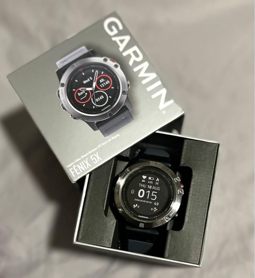 Garmin fenix 5x sapphire ultimate multisport gps watch new arrivals