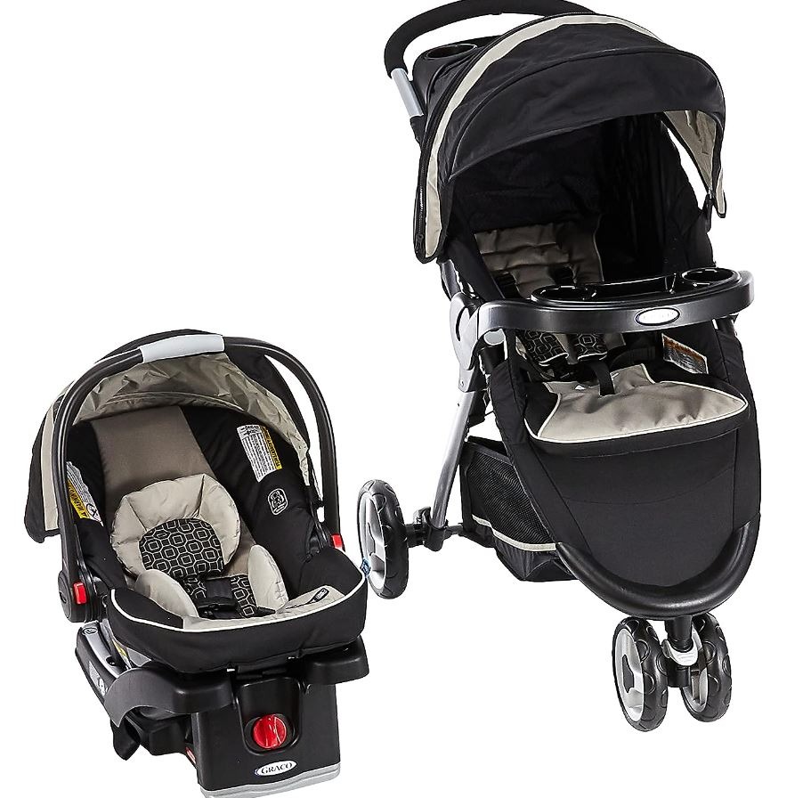 Graco Fastaction Fold Sport Click Connect Travel System Pierce