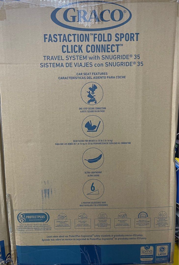 Graco fastaction fold deals sport click connect