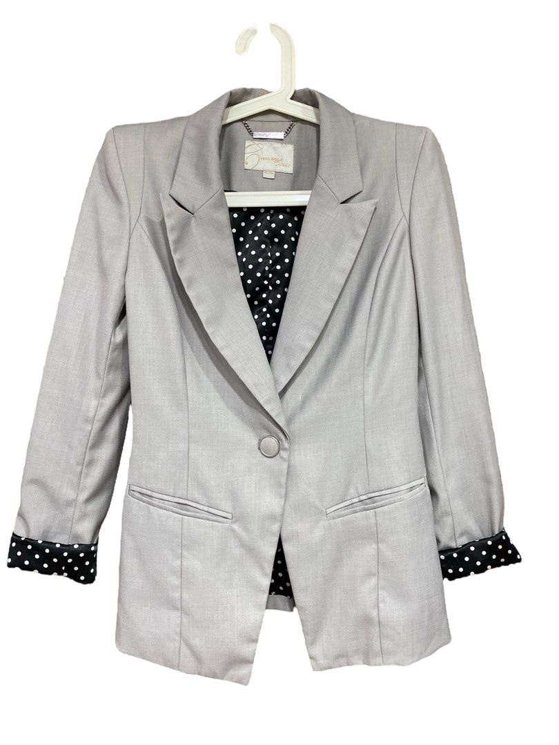Next grey blazer womens discount