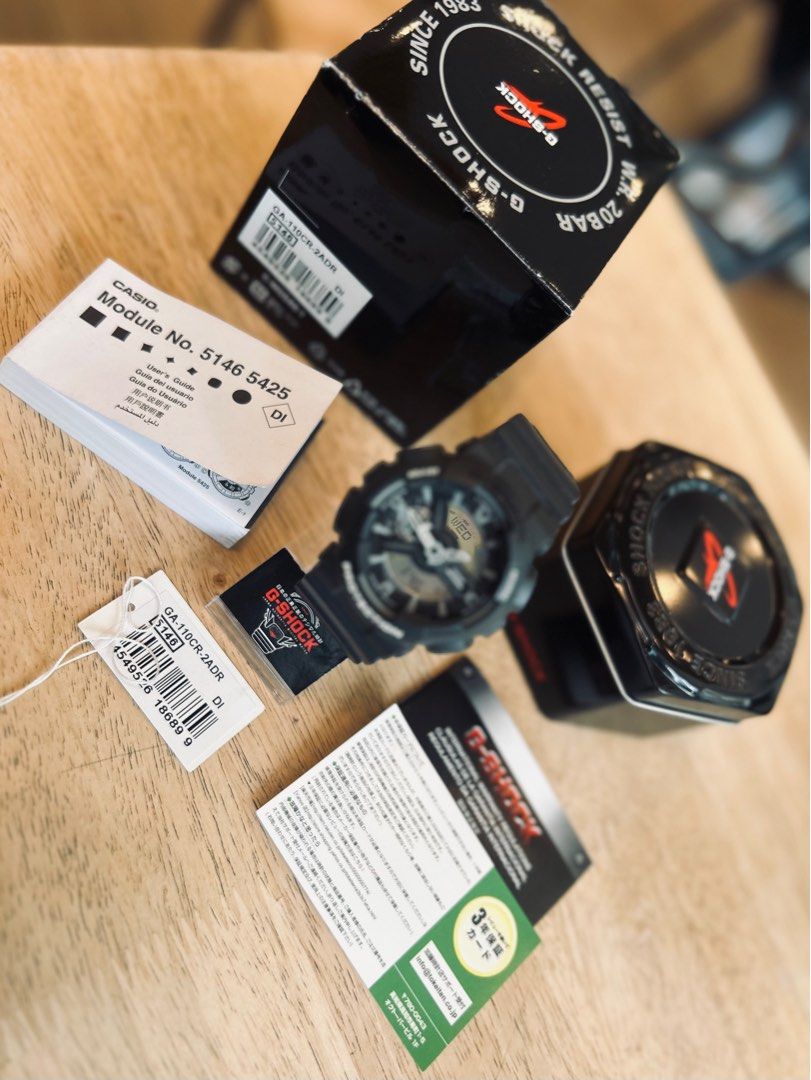 G Shock GA 110CR 2ADR Men s Fashion Watches Accessories