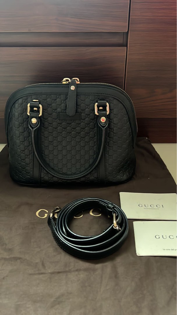 Gucci Alma Dome Small, Barang Mewah, Tas & Dompet di Carousell