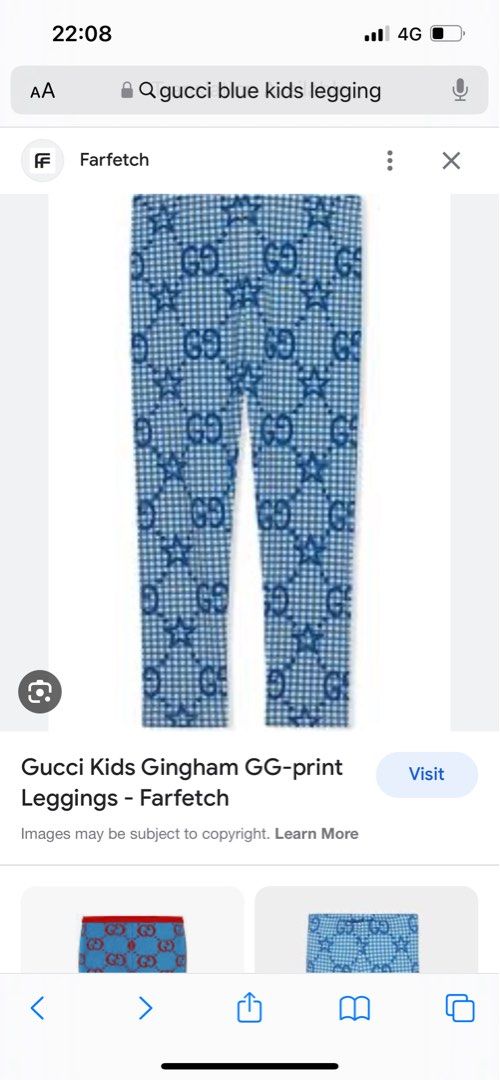 Gucci sale kids leggings