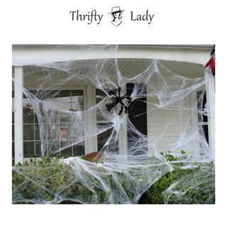 Halloween Party Decoration: Spider Web With 2 FREE SPIDERS
