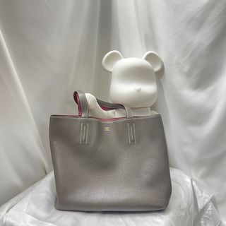 Hermes Double Sens 36 Bleu Nuit and Rose Azalee Reversible Clemence,  Luxury, Bags & Wallets on Carousell